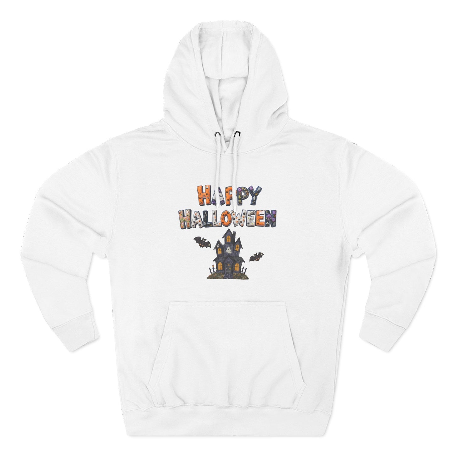 Halloween Patchwork Unisex Fleece Hoodie