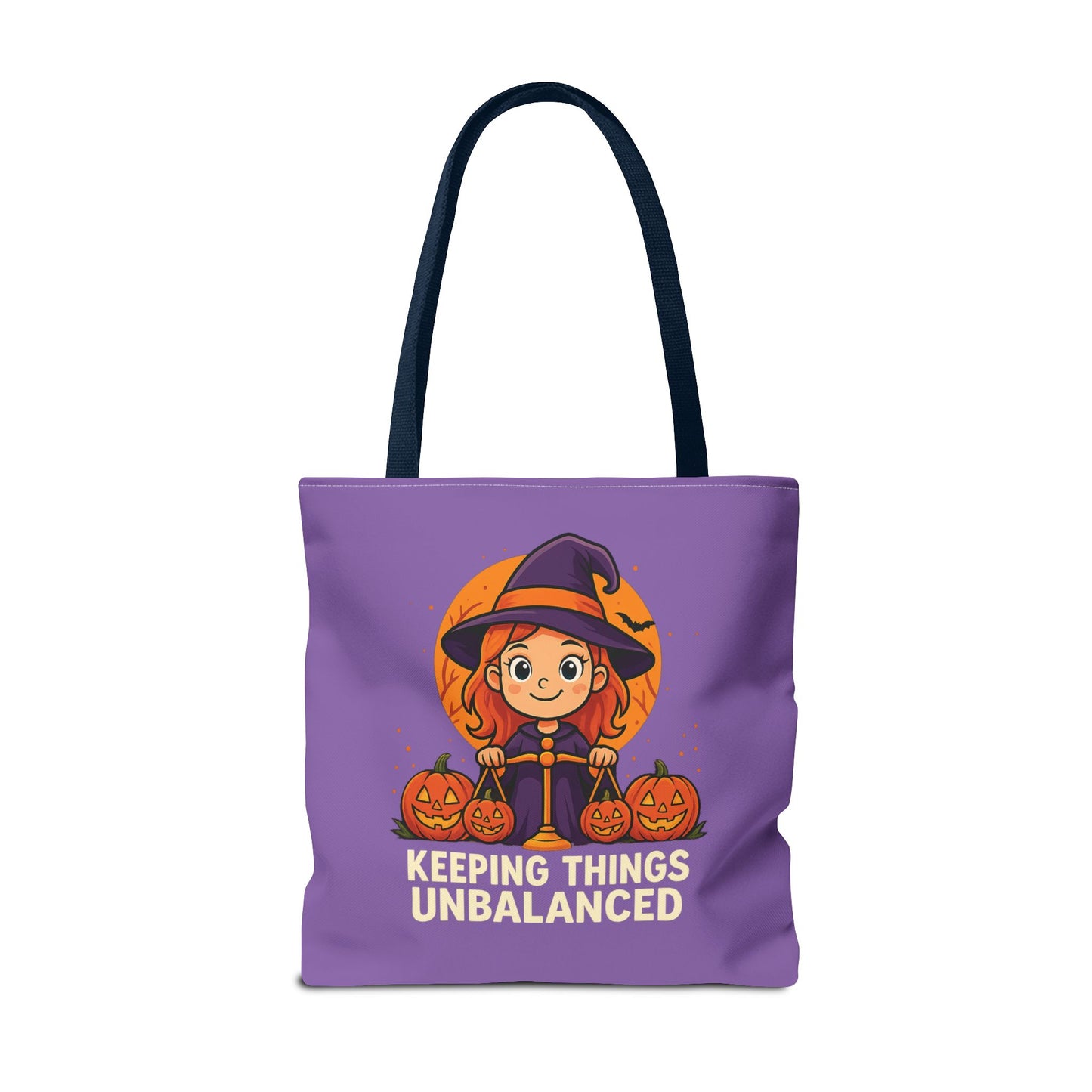 Libra Halloween Tote Bag, Libra Tote, Halloween Party Accessory, Gift for Libra, Halloween Decor
