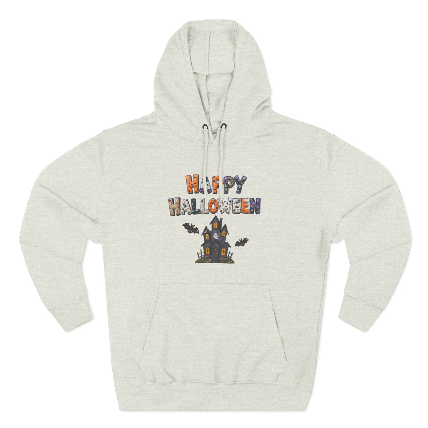 Halloween Patchwork Unisex Fleece Hoodie