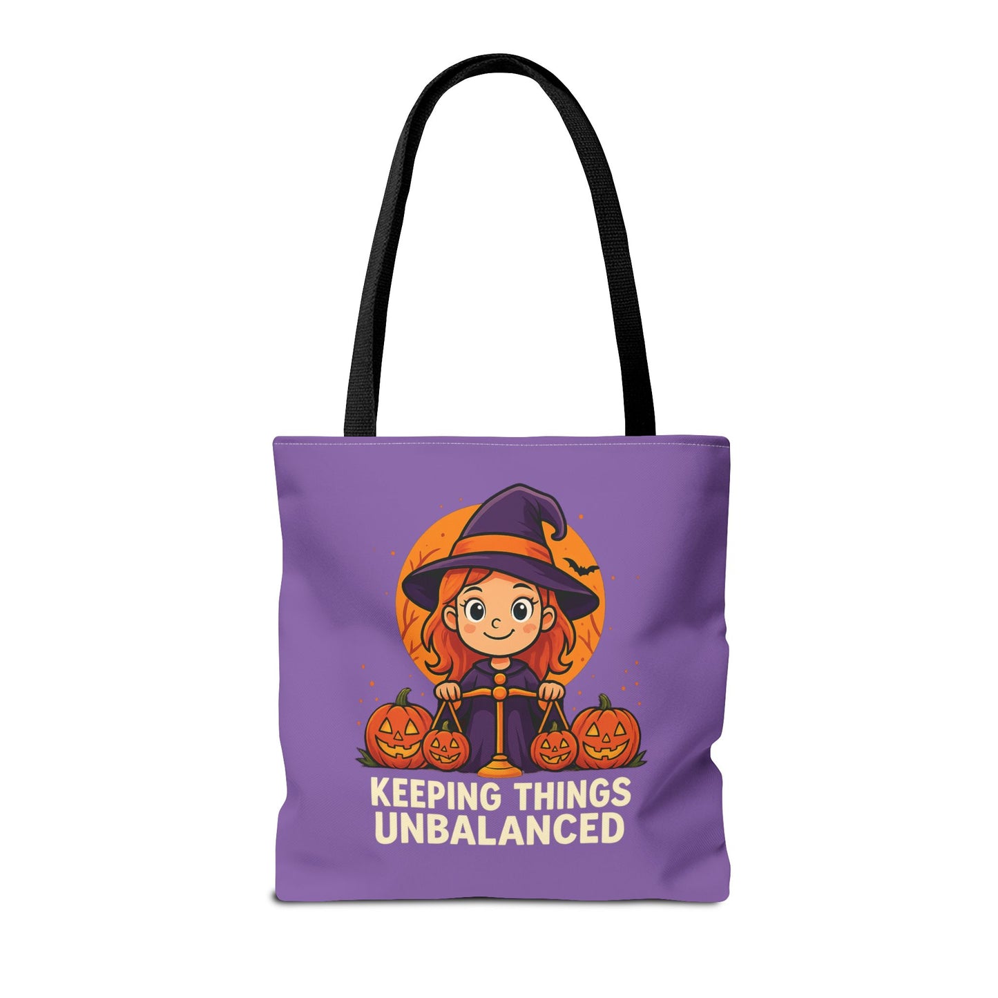 Libra Halloween Tote Bag, Libra Tote, Halloween Party Accessory, Gift for Libra, Halloween Decor