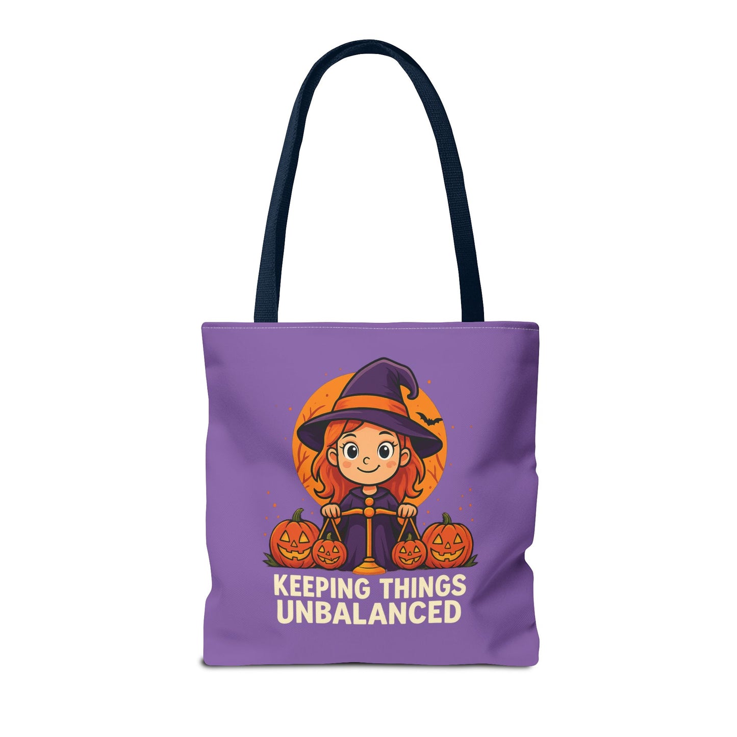 Libra Halloween Tote Bag, Libra Tote, Halloween Party Accessory, Gift for Libra, Halloween Decor