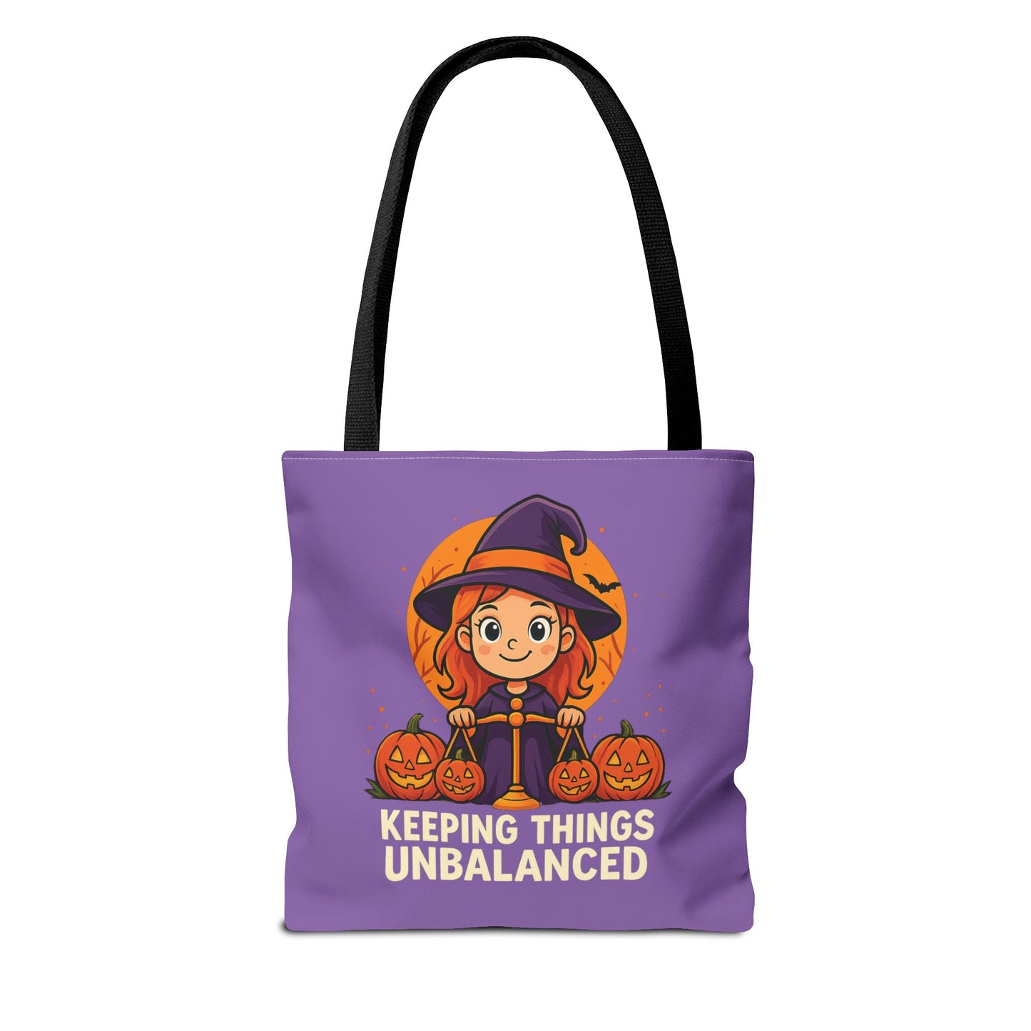 Libra Halloween Tote Bag, Libra Tote, Halloween Party Accessory, Gift for Libra, Halloween Decor