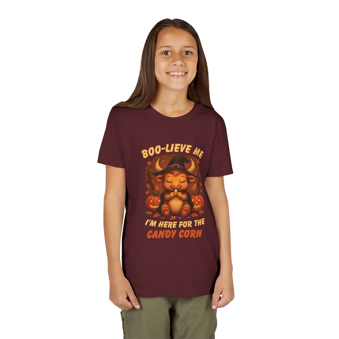 Taurus Halloween Themed Youth Tee, Funny Bull Design, Kids Halloween Shirt, Trick or Treat T-Shirt, Halloween Tee, Zodiac Gift