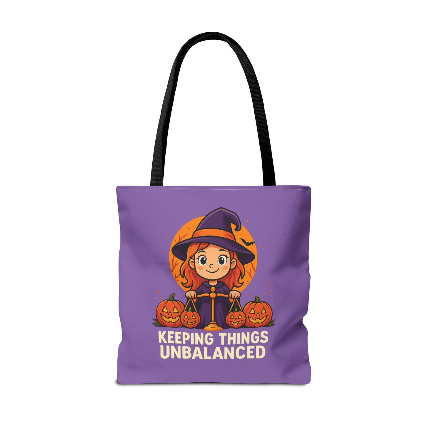 Libra Halloween Tote Bag, Libra Tote, Halloween Party Accessory, Gift for Libra, Halloween Decor