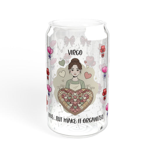 Virgo Zodiac Sipper Glass - 16oz