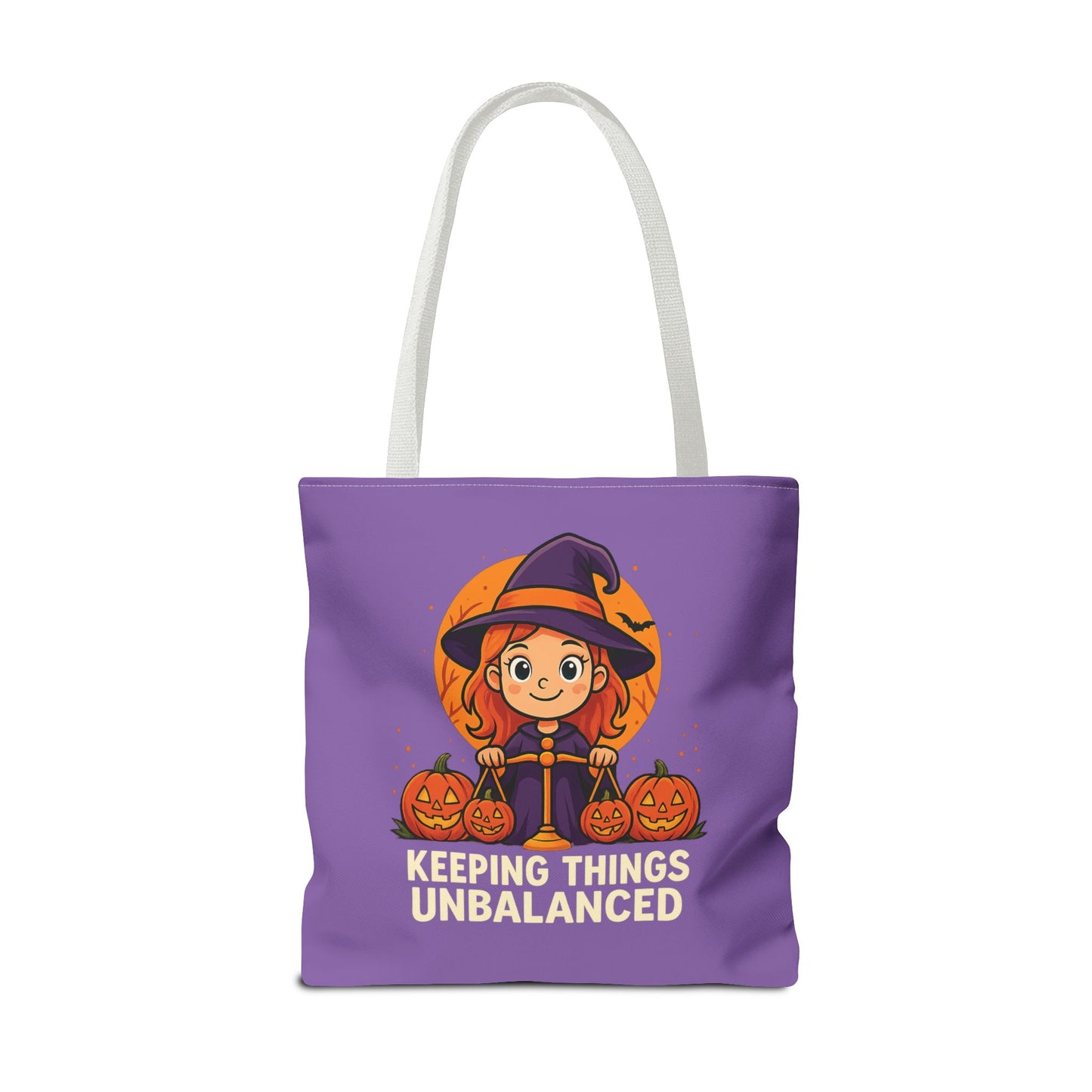 Libra Halloween Tote Bag, Libra Tote, Halloween Party Accessory, Gift for Libra, Halloween Decor