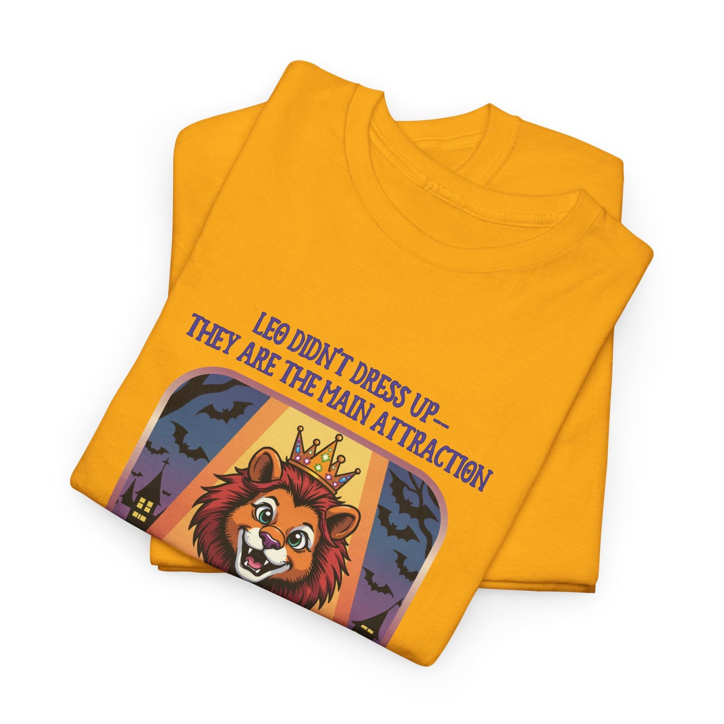 Leo Halloween Graphic Tee for Women, Astrology Shirt, Zodiac Apparel, Funny Halloween Gift