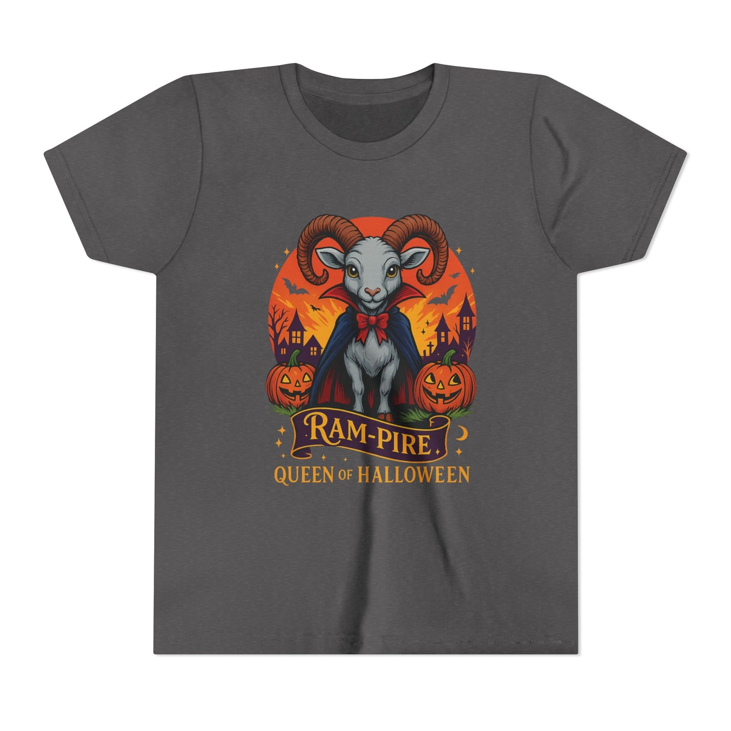 Aries Halloween Themed Youth Tee for Her
