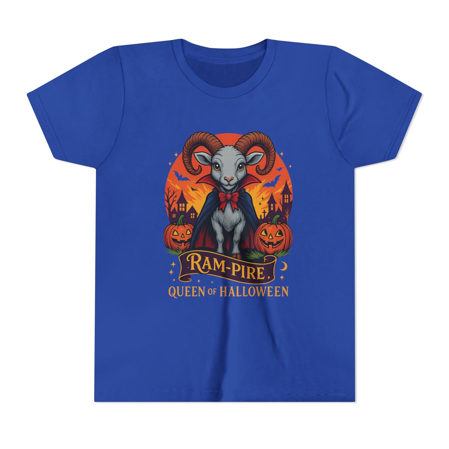 Aries Halloween Themed Youth Tee for Her