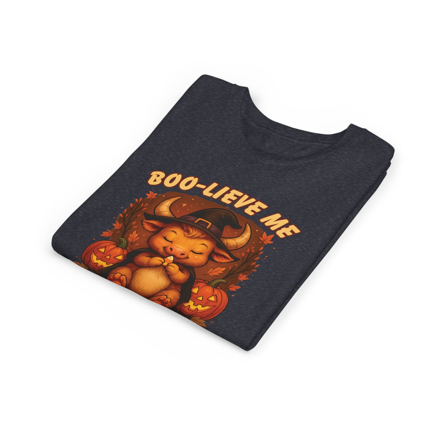 Taurus Halloween Themed Youth Tee, Funny Bull Design, Kids Halloween Shirt, Trick or Treat T-Shirt, Halloween Tee, Zodiac Gift