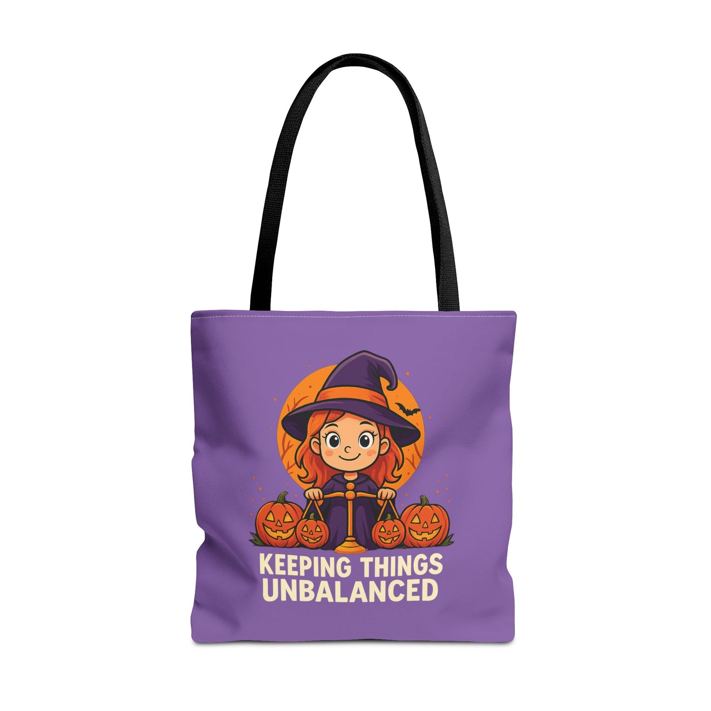 Libra Halloween Tote Bag, Libra Tote, Halloween Party Accessory, Gift for Libra, Halloween Decor