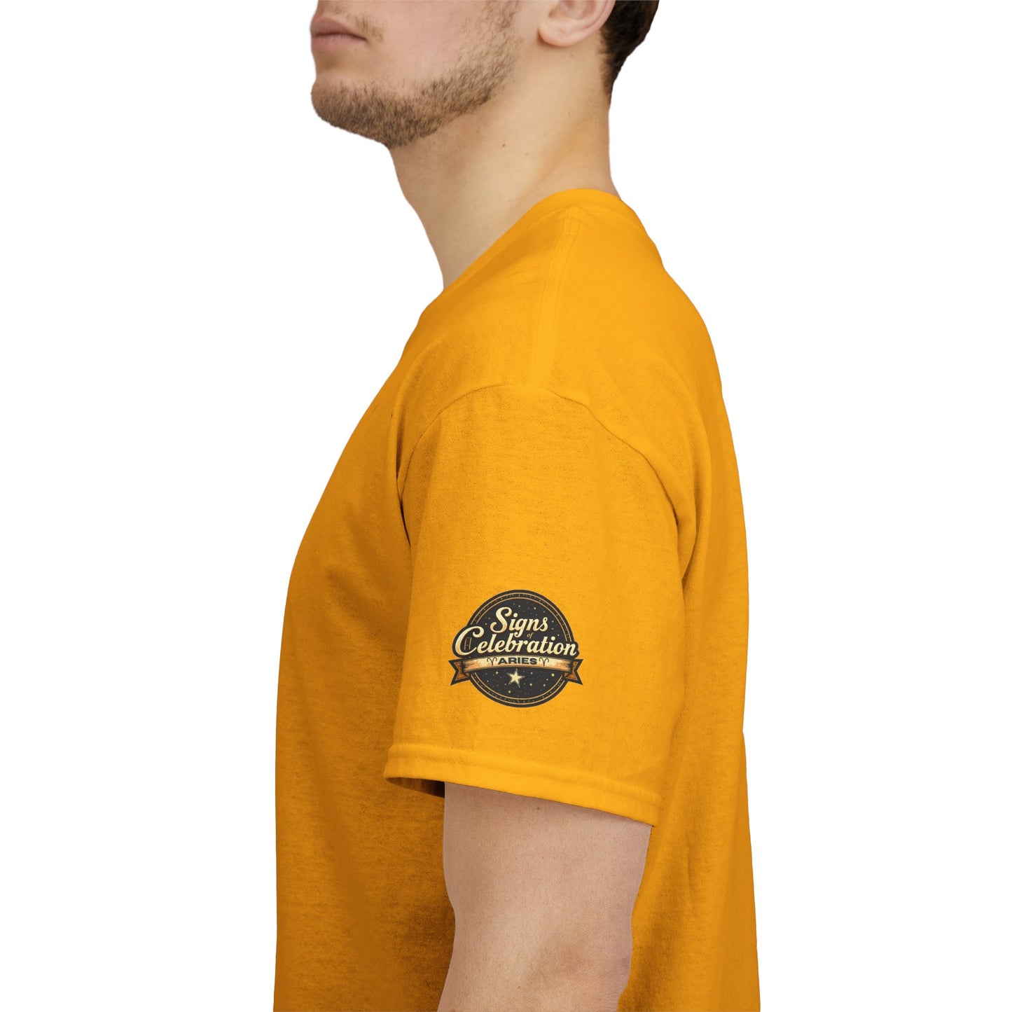 Aries Halloween Heavy Cotton Tee - Perfect for Men, Everyday Wear, Halloween Costume Alternative, Aries Gift
