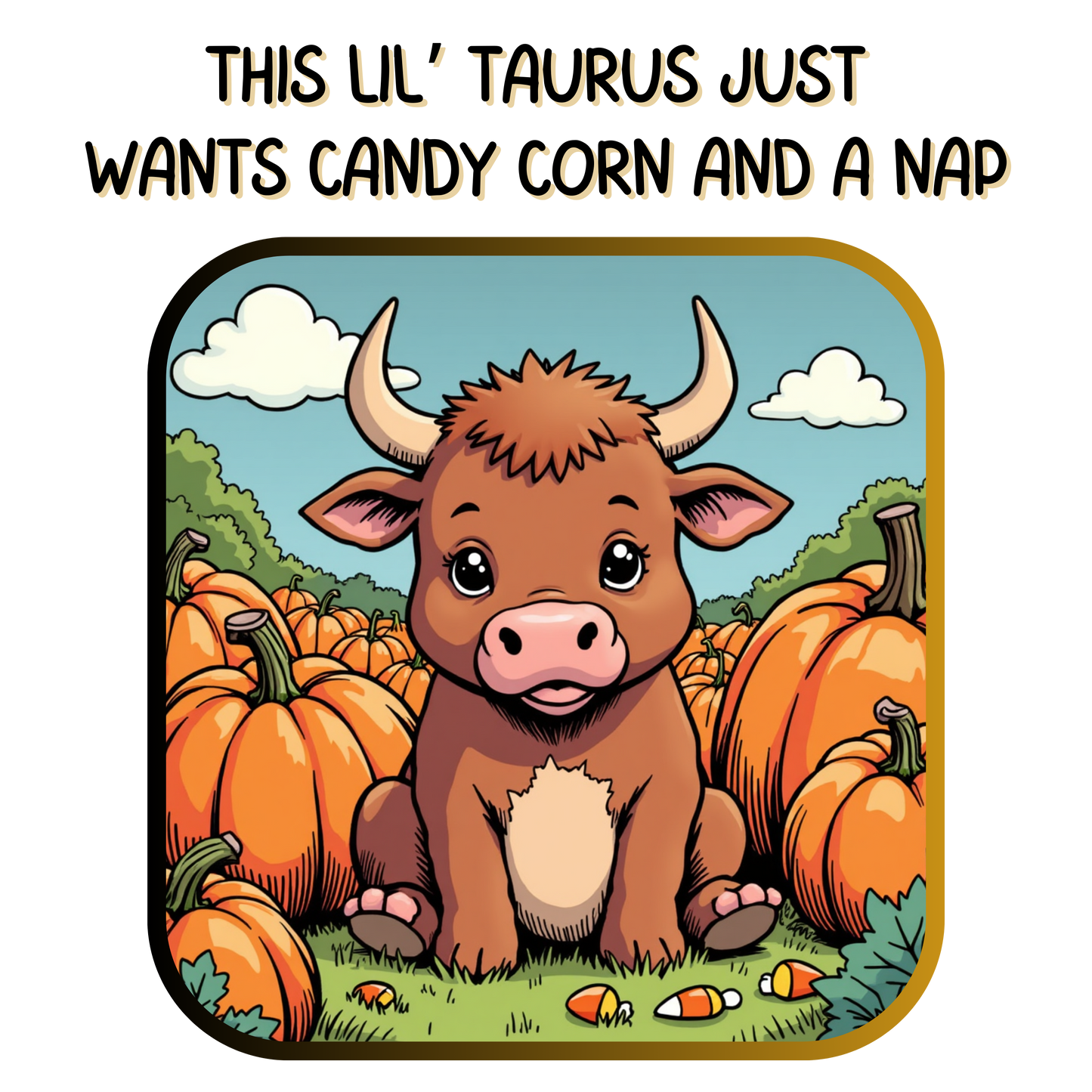 Taurus Halloween Infant Tee, Toddler Graphic Tee