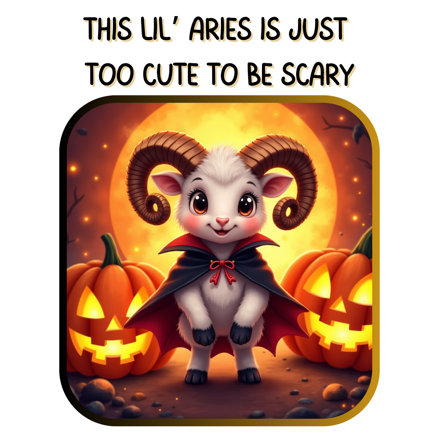 Aries Halloween Infant Tee, Toddler Graphic Tee