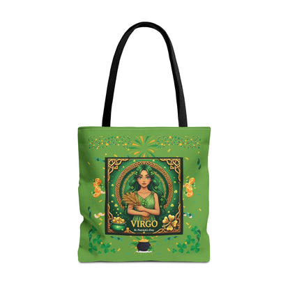 Virgo St. Patrick's Day Tote Bag