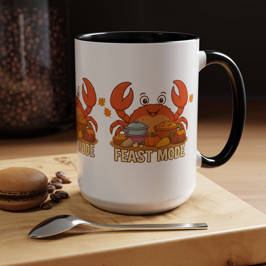 Cancer Thanksgiving-Themed Coffee Mug