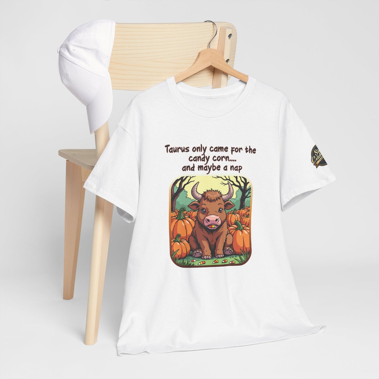 Taurus Halloween Heavy Cotton Tee for Men