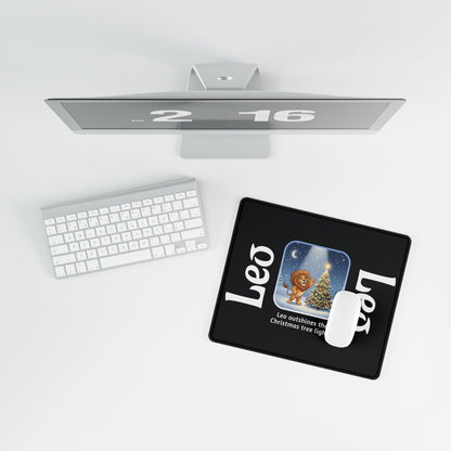 Leo Christmas Desk Mat