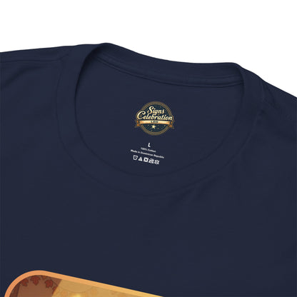 Leo Thanksgiving-Themed Unisex Heavy Cotton Tee