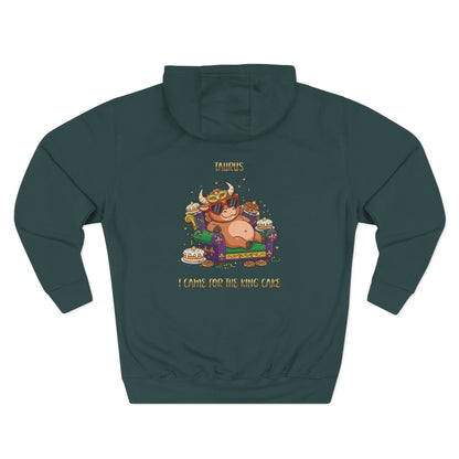 Taurus Mardi Gras Three-Panel Fleece Hoodie