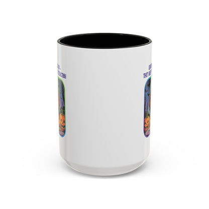 Halloween-Themed Leo Coffee Mug - Fun Zodiac Mug, Leo Gift, Halloween Decor, Unique Drinkware, Funny Coffee Cup