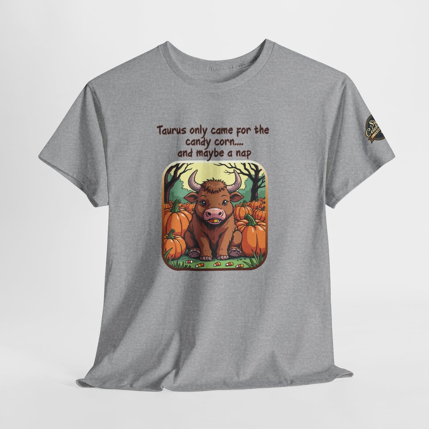 Taurus Halloween Heavy Cotton Tee for Men