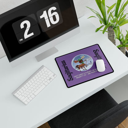 Sagittarius Christmas Desk Mat