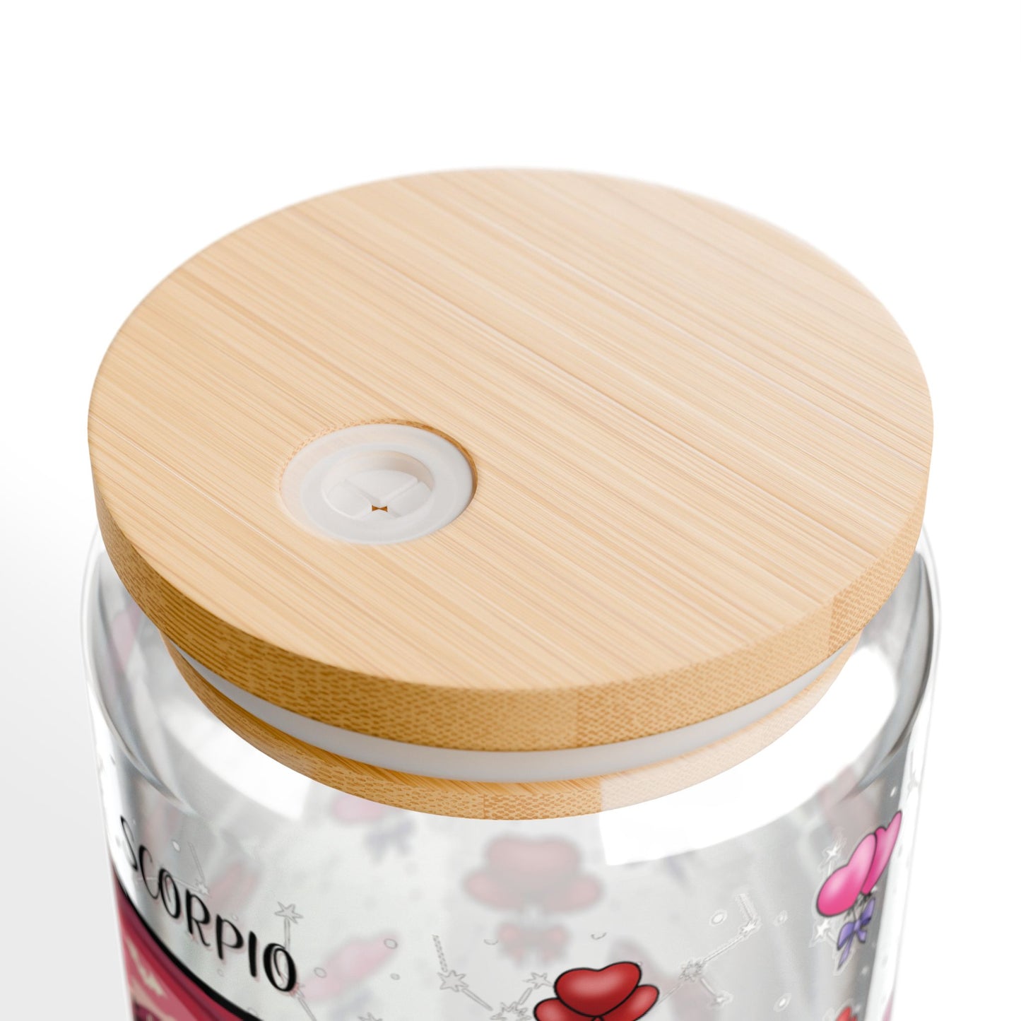 Scorpio Zodiac Sipper Glass - 16oz