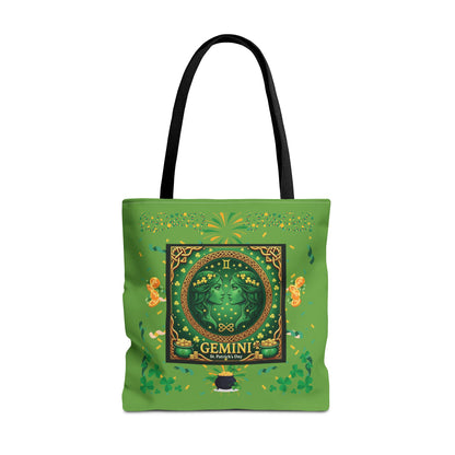 Gemini St. Patrick's Day-Themed Tote Bag