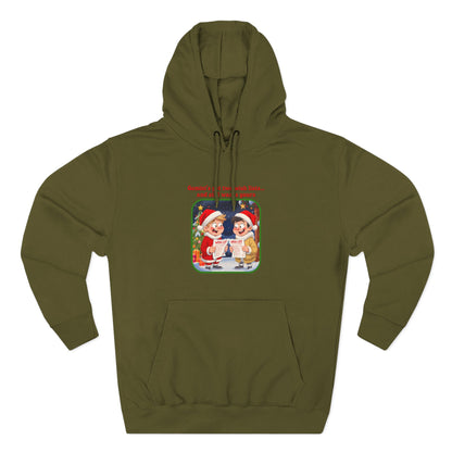 Gemini Christmas-Themed Three Panel Fleece Hoodie #3