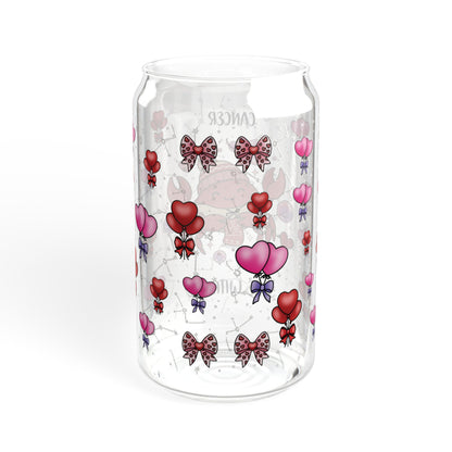 Cancer Zodiac Sipper Glass - 16oz