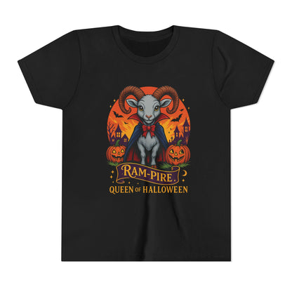 Aries Halloween Themed Youth Tee for Her