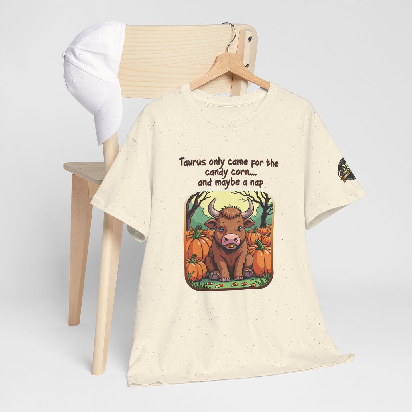 Taurus Halloween Heavy Cotton Tee for Men