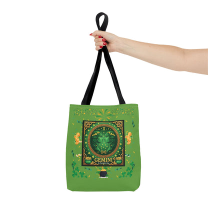 Gemini St. Patrick's Day-Themed Tote Bag