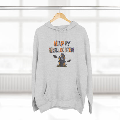 Halloween Patchwork Unisex Fleece Hoodie