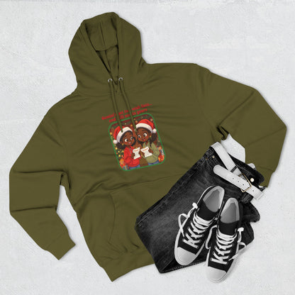 Gemini Christmas-Themed Three Panel Fleece Hoodie #4