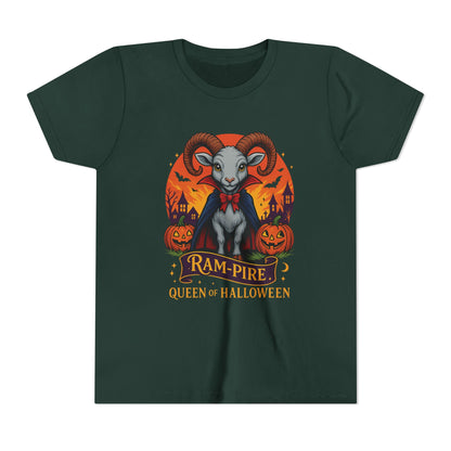 Aries Halloween Themed Youth Tee for Her