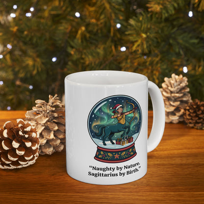 Sagittarius Christmas Ceramic Mug (11oz & 15oz)