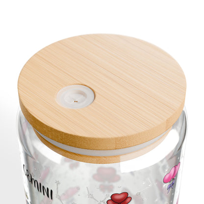 Gemini Zodiac Sipper Glass - 16oz