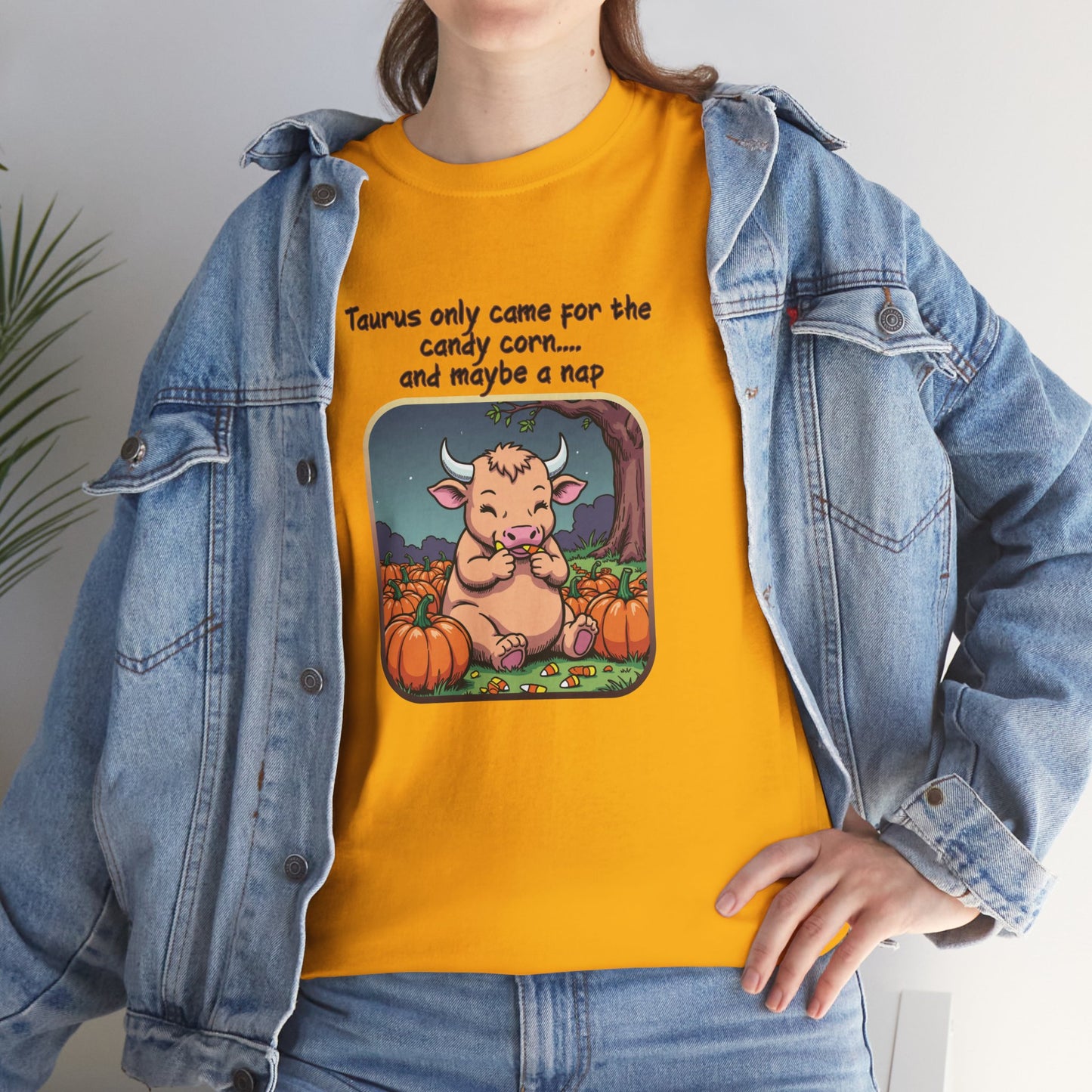 Taurus Halloween Graphic Tee for Women
