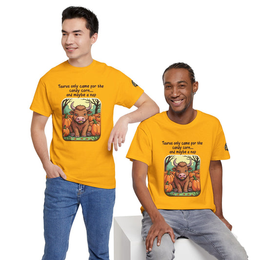 Taurus Halloween Heavy Cotton Tee for Men