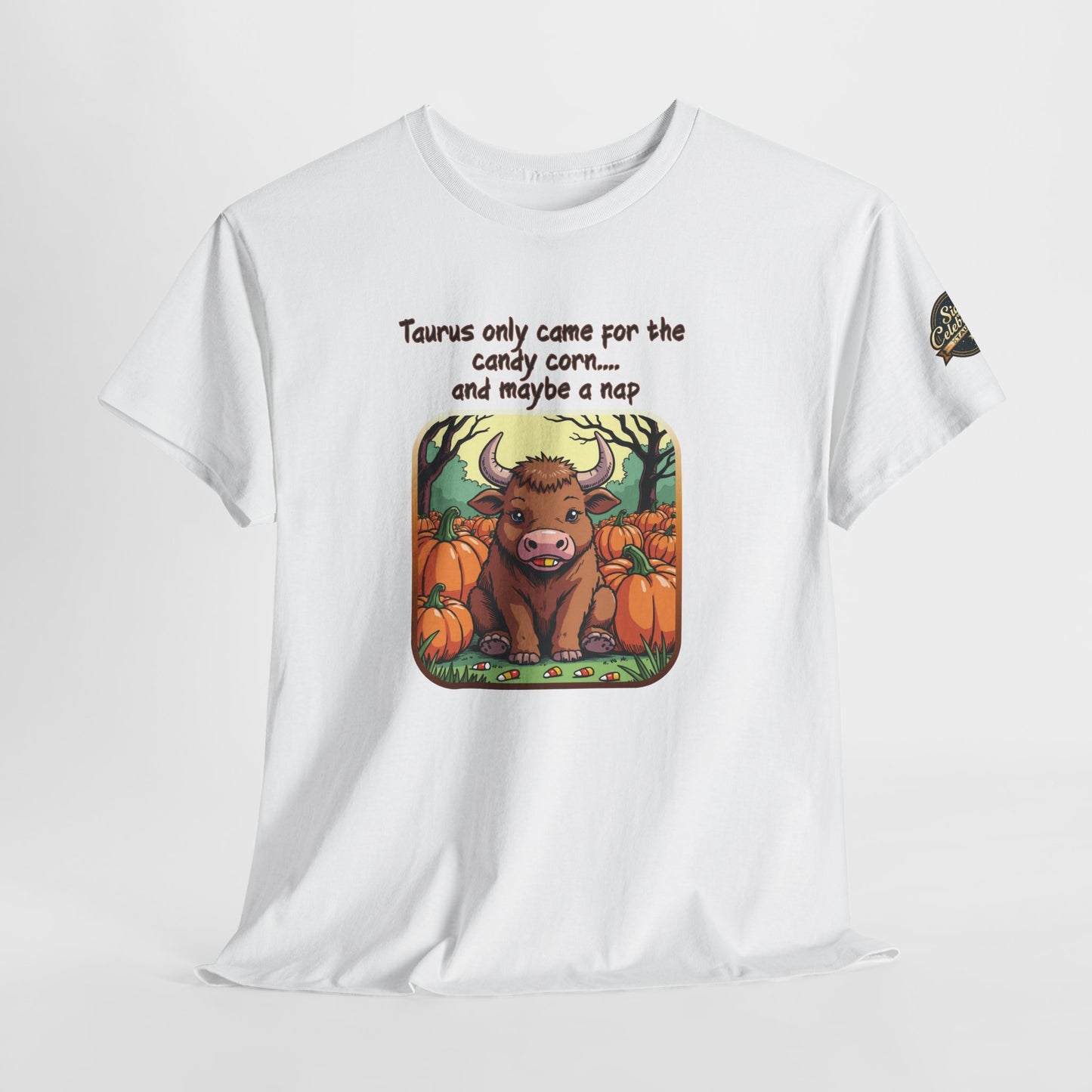 Taurus Halloween Heavy Cotton Tee for Men