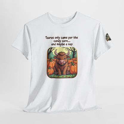 Taurus Halloween Heavy Cotton Tee for Men