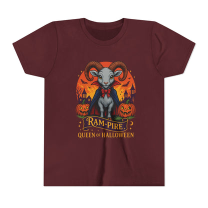 Aries Halloween Themed Youth Tee for Her