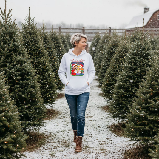 Gemini Christmas-Themed Three Panel Fleece Hoodie #2