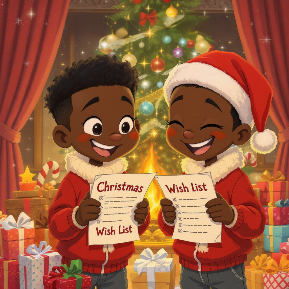 Gemini Christmas Desk Mat