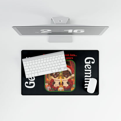 Gemini Christmas Desk Mat