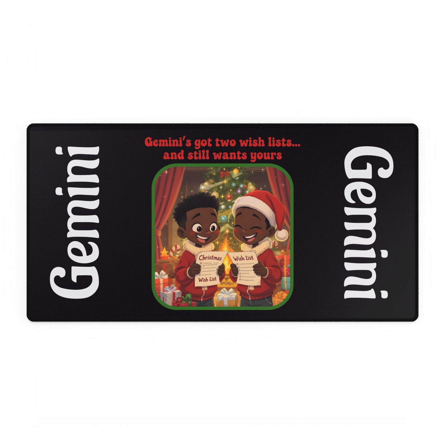 Gemini Christmas Desk Mat