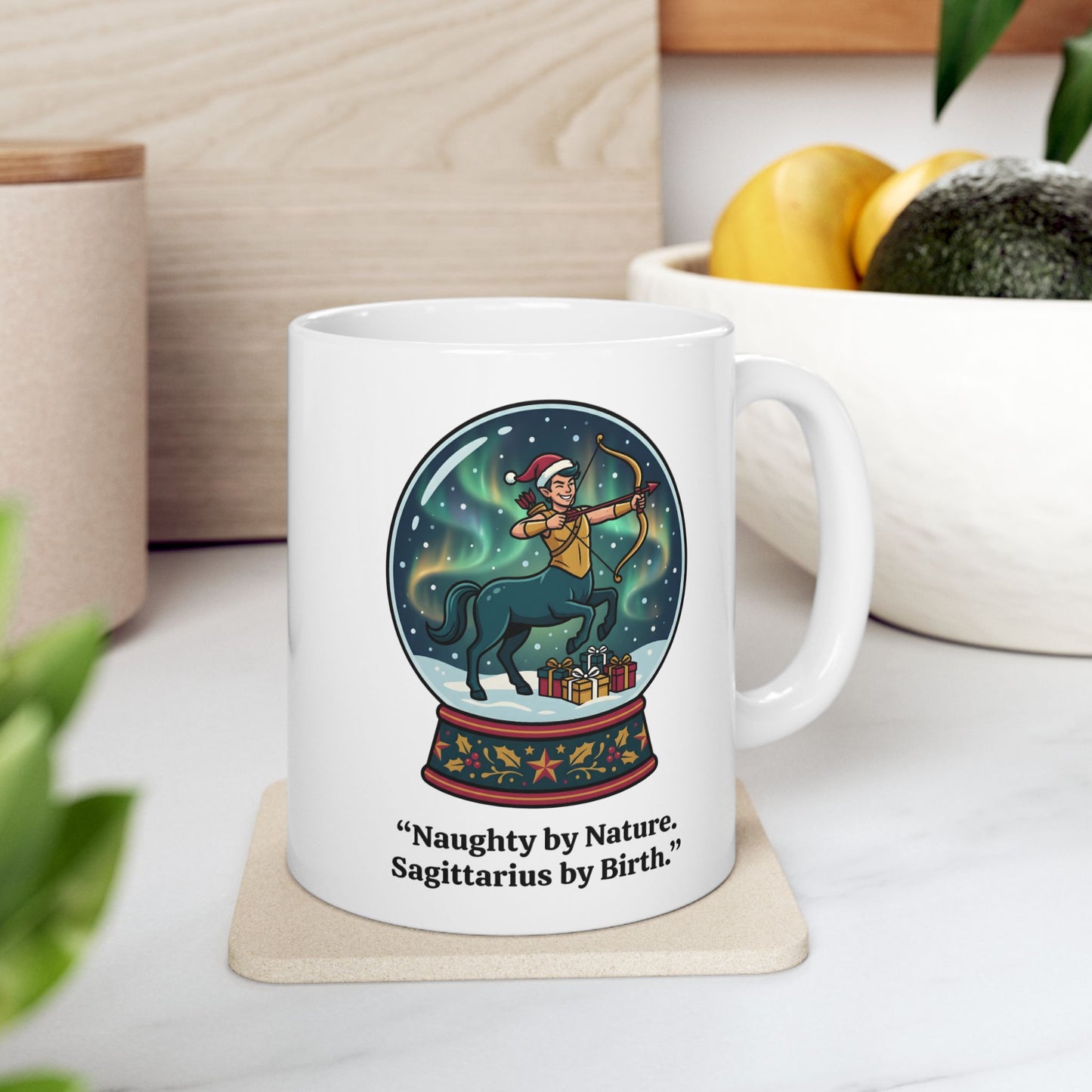 Sagittarius Christmas Ceramic Mug (11oz & 15oz)