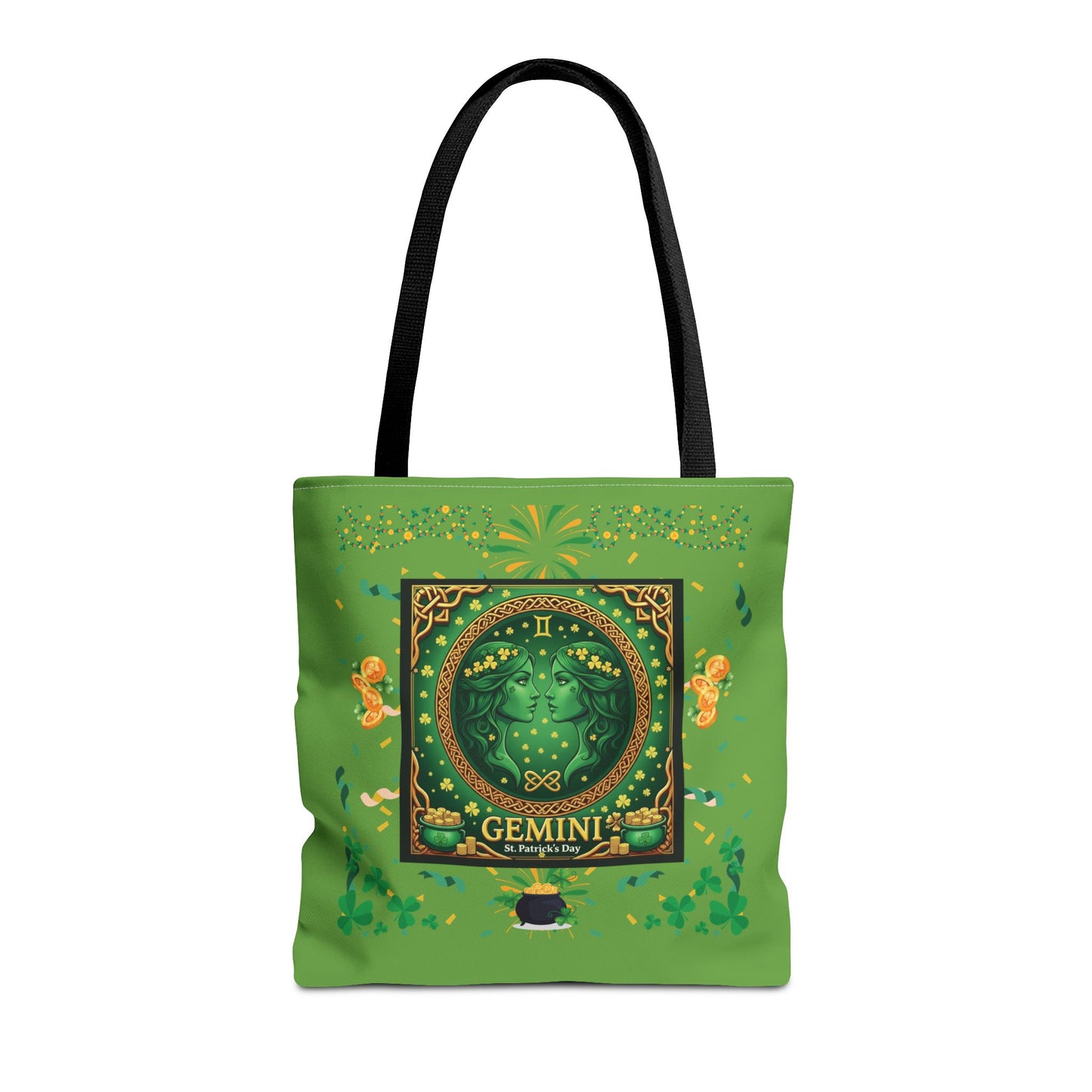 Gemini St. Patrick's Day-Themed Tote Bag